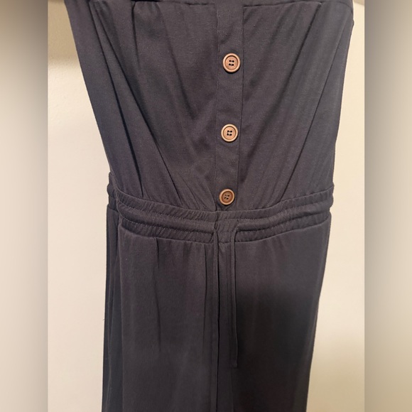 Stylish grey Jumpsuit for Women- red by BKE SIZE SMALL - Picture 3 of 5